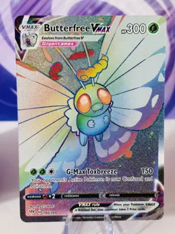 Pokemon TCG Butterfree VMAX SWSH03 Darkness 190/189 Mint! See pics UK seller - Image 2