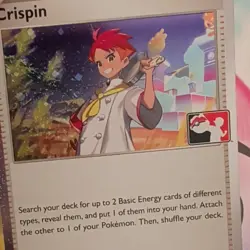 Crispin Cosmo Holo 133/142 SCR Pokemon Play Stamped Prize Pack 7 - Image 2