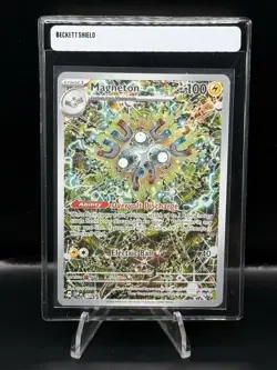 Magneton 159 SV: Scarlet & Violet Black Star Promo (SVP) Full Art Holo Near Mint - Image 1