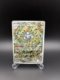 Pokemon Magneton Holo Promo SVP 159 Scarlet & Violet English 100 HP Stage 1 - Image 1