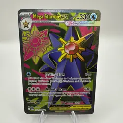 Mega Starmie ex 102/088 Me03: Perfect Order Holo Pokemon - Image 1