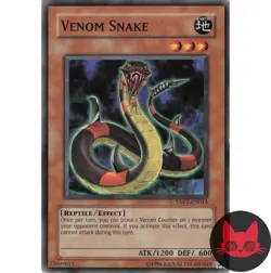 Yugioh Venom Snake TAEV-EN015 Common LP - Image 1