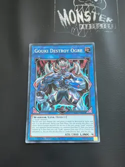 YUGIOH GOUKI DESTROY OGRE SUPER RARE IGAS-ENSE2 LIMITED EDITION - Image 1