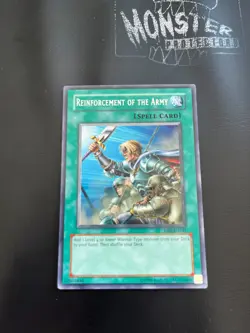 YUGIOH REINFORCEMENT OF THE ARMY RARE DB2-EN147 - Image 1
