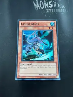 YUGIOH GISHKI ABYSS SUPER RARE HA05-EN031 - Image 1