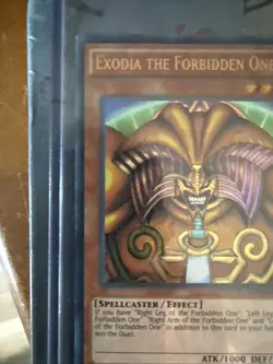 Yugioh Exodia the Forbidden One YGLD-ENA17 Ultra Rare Unlimited Near Mint - Image 5