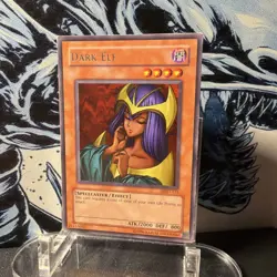 Dark Elf MRD-113 Unlimited Edition Rare Yugioh - original print! + BONUS HOLO - Image 1