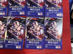One Piece TCG The Azure Sea’s Seven OP-14 Sleeved Booster Pack Lot Of 10 Sealed - Image 3