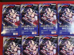 One Piece TCG The Azure Sea’s Seven OP-14 Sleeved Booster Pack Lot Of 10 Sealed - Image 5