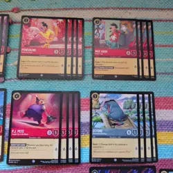 Disney Lorcana TCG Custom Ruby Steel Song Beginner 60 Card Deck - Image 5