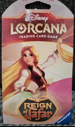 Reign of Jafar Sleeved Booster Packs NEW Disney Lorcana pack of 12 cards STPLS - Image 3