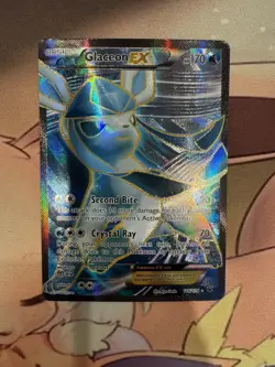 Glaceon EX - 116/124 - Pokemon Fates Collide Full Art Ultra Rare Card NM - Image 3