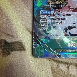 Perona OP12-034SR english Promo japanese 3rd ANNIVERSARY SET ONE PIECE Card mint - Image 2