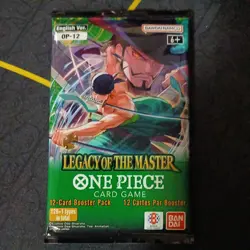 Legacy of The Master Booster Pack One Piece Card Game OP-12 English OP12 - Image 1