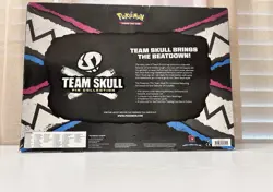 Pokemon Team Skull Pin Collection Box 4 Promo Cards 5 Booster Packs English - Image 2