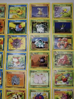 Vintage WOTC Pokemon Jungle & Fossil Card Lot 50 Uncommon/Common NM-LP - Image 3