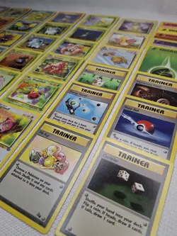 Vintage WOTC Pokemon Jungle & Fossil Card Lot 50 Uncommon/Common NM-LP - Image 4