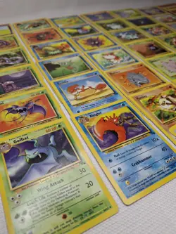 Vintage WOTC Pokemon Jungle & Fossil Card Lot 50 Uncommon/Common NM-LP - Image 5