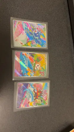 Pokemon Promo Cards 3 Holo Lot Popplio Rowlet Litten - 2016 Nintendo - PARTNERS - Image 1