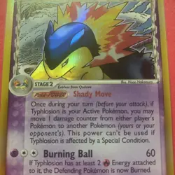 Typhlosion 12/101 - Delta Species Dragon Frontiers - Pokemon Card - holo rare - Image 2