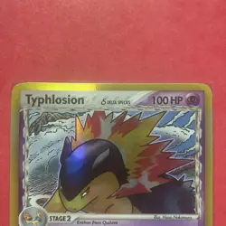 Typhlosion 12/101 - Delta Species Dragon Frontiers - Pokemon Card - holo rare - Image 3