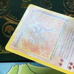 Pokemon Card - Hitmonlee ITALIAN Fossil 22/62 Rare MP - Image 4