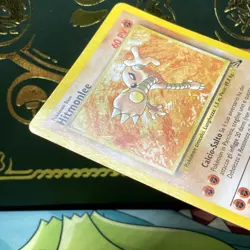 Pokemon Card - Hitmonlee ITALIAN Fossil 22/62 Rare MP - Image 5
