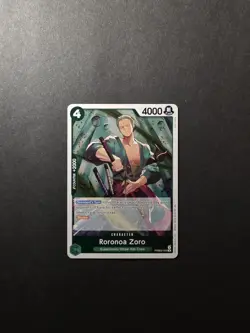 One Piece Card Game Roronoa Zoro PRB02-006 R English NM Condtion - Image 1