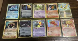 10 - 2006-2007 RARE Vintage Holo Pokemon Cards Mp-Hp TREECKO NON HOLO - Image 1