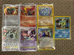 Pokemon TCG Lot Of Old & Rare Cards Real Bad Condition - Image 1