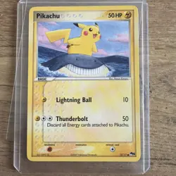 Pikachu 12/17 Pop Series 5 Non-Holo Pokemon Card LP - Image 4
