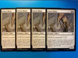 MTG 4x Sinew Sliver # 44 Time Spiral Remastered Pauper Magic the Gathering x4 NM - Image 1