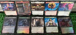 MTG Final Fantasy All Rare, Mythic Extended Art, Foil X20 Card Lot NM/MT - Image 2