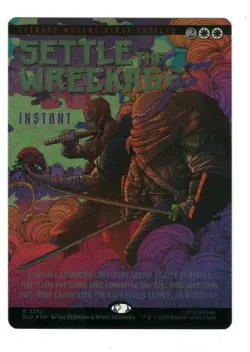 MTG Settle the Wreckage Foil Secret Lair Drop Last Ronin Magic The Gathering TCG - Image 1