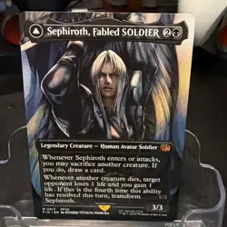 Sephiroth, Fabled SOLDIER (0317) (Borderless) - FINAL FANTASY (FIN) - EN M 0317 - Image 1
