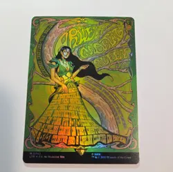 1x Arwen, Mortal Queen ~~ Borderless (Poster) (742) - Foil NM-Mint, English Univ - Image 1