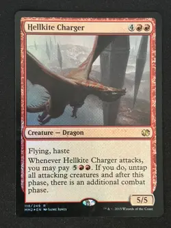 1x MTG Hellkite Charger (Foil) - Modern Masters 2015 (MM2) #118 - Magic - Image 1