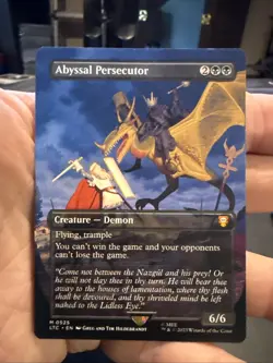Abyssal Persecutor (Borderless) Lord of the Rings Regular 525 NM - Image 1