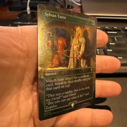 Sylvan Tutor (Borderless Foil) Lord of the Rings 531 NM - Image 2