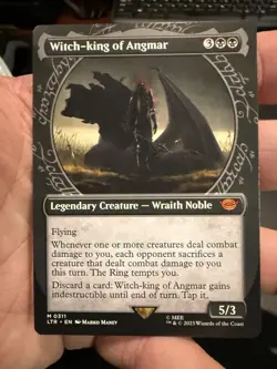 Witch-king of Angmar (Showcase) Lord of the Rings Regular 311 NM - Image 1