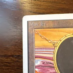 Magic: The Gathering Mox Jet Artifact Unlimited Edition Rare English Dan Frazier - Image 3