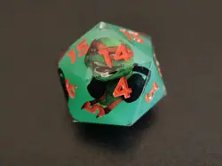 Ninja Turtles Michelangelo Spindown D20 Legendary Limited Edition - TMNT MTG - Image 2