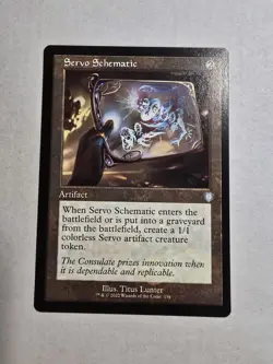 Servo Schematic (Retro Frame) Commander: the Brothers' War Regular - Image 1