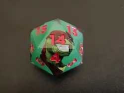 Sirius Ninja Turtles Raphael Spindown D20 Legendary Limited Edition - TMNT MTG - Image 2