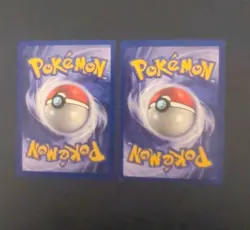 (2) Eevee Jungle 1st Edition Non-Holo 51/64 Pokemon 1999 - LP - Image 2