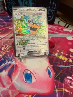 PokemonKarte Turkisgrune Maske Ogerpon ex SVP 166 Deutsch - Image 1