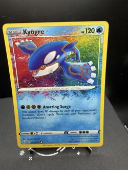 Pokemon TCG SWSH Shining Fates Kyogre 021/072 Amazing Rare Holo NM! - Image 1