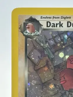 Dark Dugtrio 6/82 Holo Team Rocket LP- Pokemon Vintage - Image 5