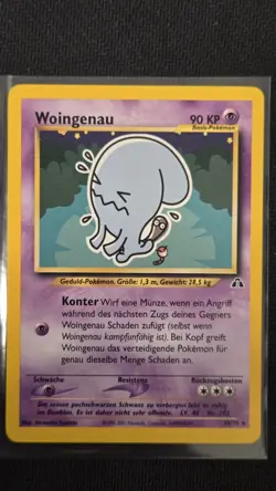 Woingenau 36/75 Neo Discovery Entdeckung Set DEUTSCH WOTC Pokemon - Image 1