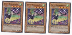 3X Swift Birdman Joe EOJ-EN012 - Yugioh Yu Gi Oh! 3 Playset 1st Edition - Image 1